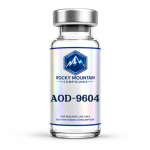 aod 9604 and 5 amino 1mq Peptide AOD-9604  BlueWaveCompound